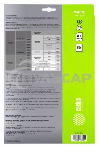 Фотобумага Cactus CS-MA312050 A3/120г/м2/50л./белый матовое для струйной печати