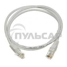 Патч-корд TWT UTP кат.6, с заливными колпачками, 1.0 м, серый Патч-корд TWT UTP кат.6, с заливными колпачками, 1.0 м, серый