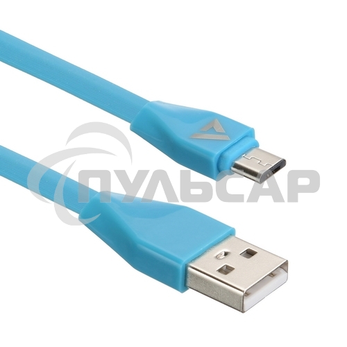 Кабель USB ACD-Life MicroUSB ~ USB-A TPE, 1м, синий (ACD-U920-M1L)