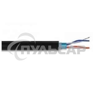 Кабель витая пара U/UTP кат.5E 2х2х24AWG solid CCA PVC сер. (м) PROCONNECT 01-0022-3