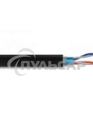 Кабель витая пара U/UTP кат.5E 2х2х24AWG solid CCA PVC сер. (м) PROCONNECT 01-0022-3