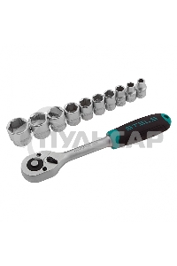 Набор торцевых головок, 3/8