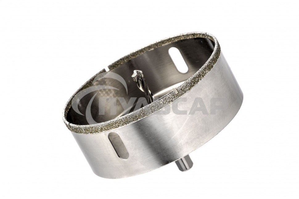 Сверло алмазное Matrix по керамограниту, 110 х 67 мм, 3-гранный хвостовик