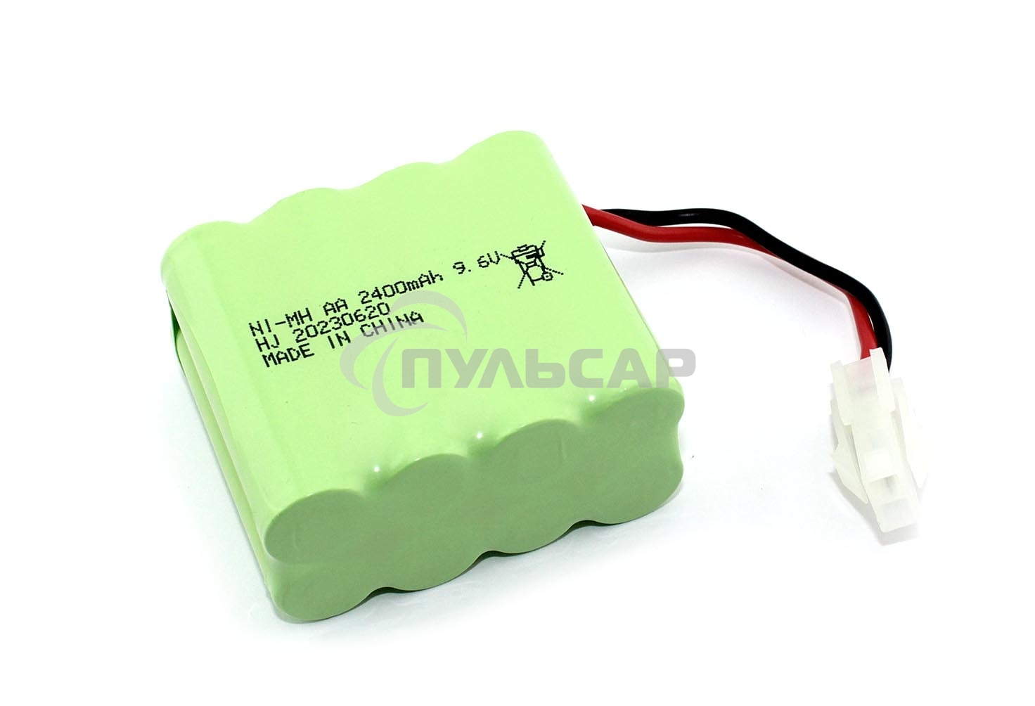 Аккумулятор Ni-Mh 9.6V 2400 mAh AA Row разъем 5559 (4+4)