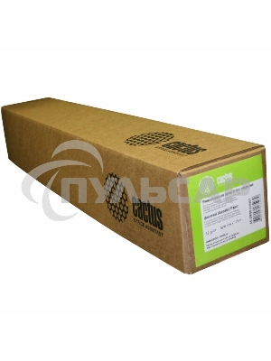 Бумага Cactus CS-LFP80-841175 A0 841мм-175м/80г/м2/белый CIE171% инженерная бумага втулка:76.2мм (3