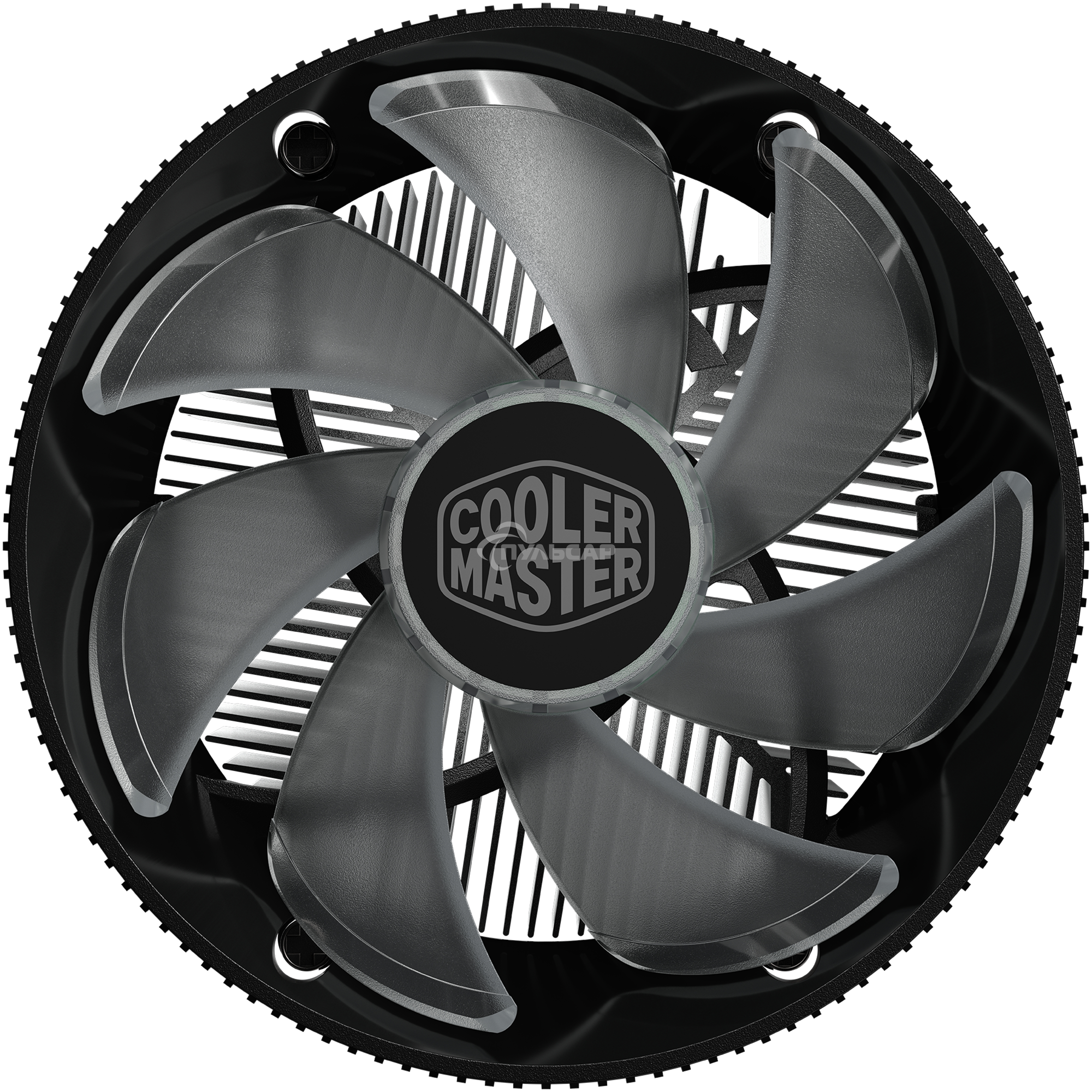 Кулер для процессора Cooler Master CPU Cooler A71C черный 120мм алюминий+медь 1800rpm 25db 4-pin 95W 60мм