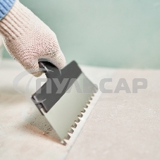 Шпатель фасадный REXANT 250 мм зуб 10х10 нержавеющая сталь, пластмассовая ручка