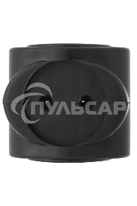 Тройник электрический биметалл 220 В 6 А черный Rexant