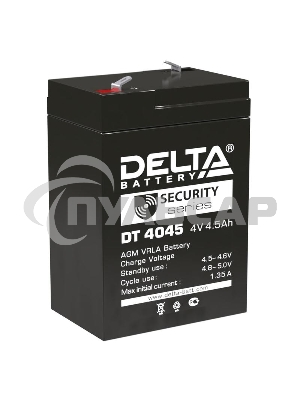 Батарея Delta DT 4045 (4V, 4.5Ah)