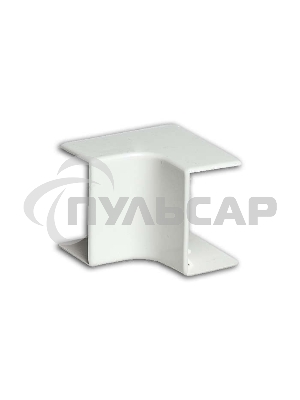 Угол внутренний 40х25 бел. Рувинил УВН-40х25