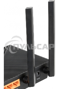 Роутер беспроводной TP-Link Archer AX55 AX3000 10/100/1000BASE-TX черный