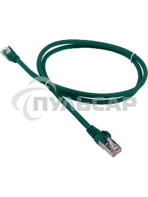 Патч-корд Lanmaster LAN-PC45/S5E-5.0-GN FTP вилка RJ-45-вилка RJ-45 кат.5е 5м зеленый LSZH (уп.:1шт)