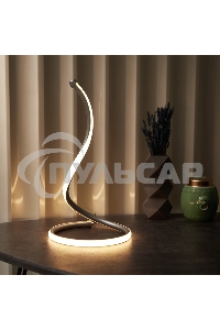 Светильник декоративный Spiral Uno, LED, 2Вт, 3000К, 5В, серебряный Rexant