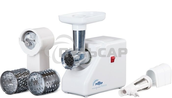 Мясорубка электрическая Ротор Макси ЭМШ 35/300-3 1500Вт белый