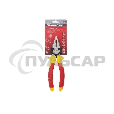 Плоскогубцы комбинированные Matrix, Insulated, 180мм, двухкомпонентные рукоятки PROFESSIONAL