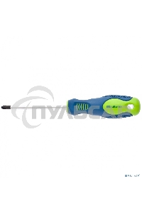 Отвертка, PH2 х 100 мм, CrV, 2-х компонентная рукоятка Сибртех