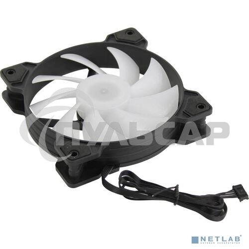 Вентилятор для корпуса Powercase M2_6P черный, 120 мм, 1200 об/мин, 29.58 дБ, 6 pin