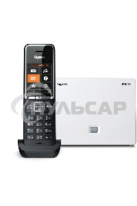 Телефон IP Gigaset Comfort 550A IP BASE Rus черный (S30852-H3037-R104)