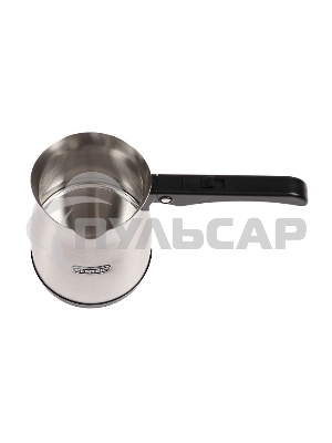 Электрическая турка Centek CT-1099 SS серебристый, исп. кофе - молотый, 0.5 л, 480 Вт