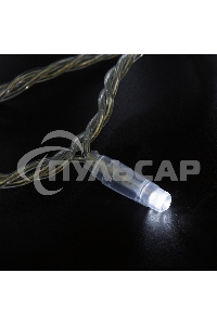 Гирлянда Neon-night Нить 10м, с эффектом мерцания, прозрачный ПВХ, 24В, белый