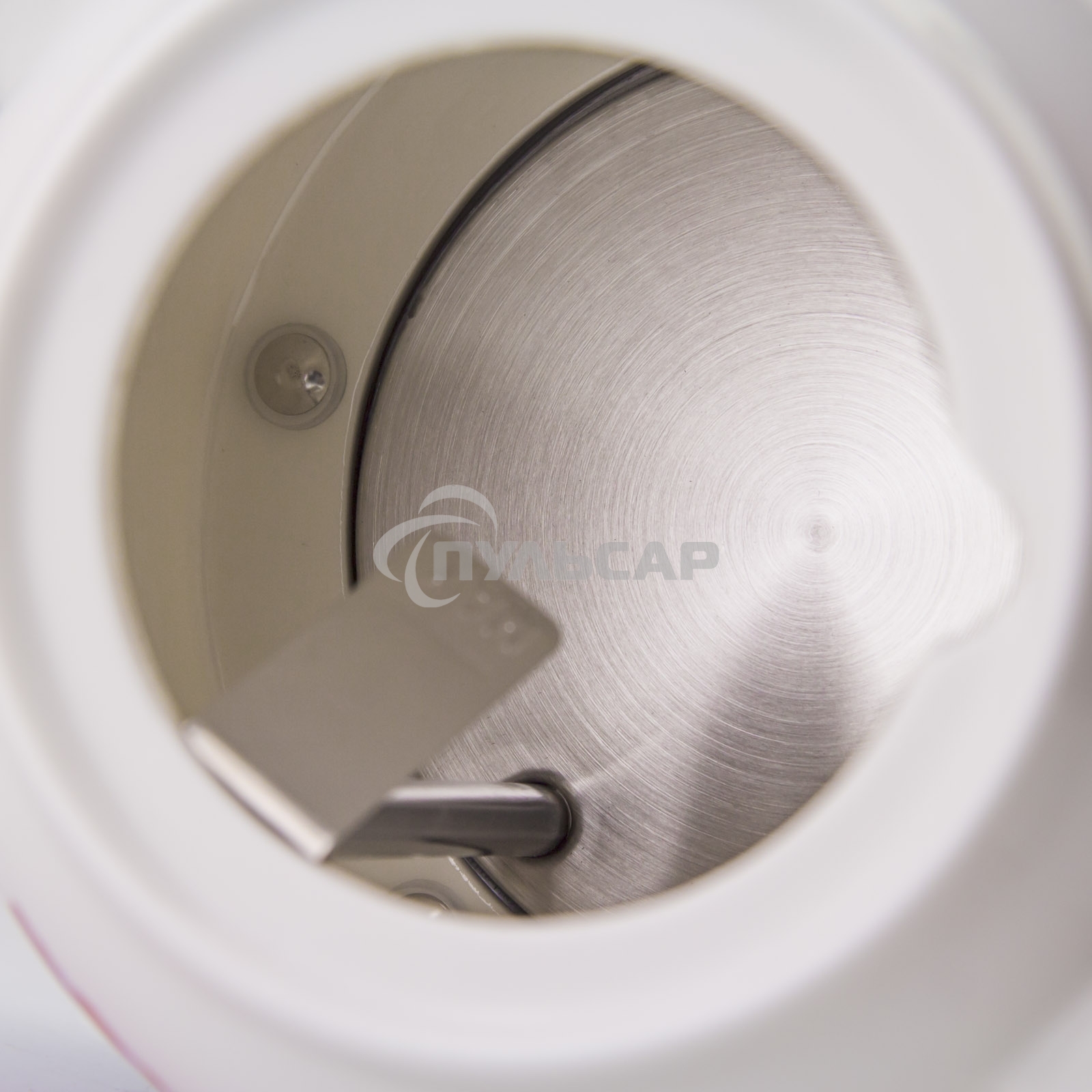 Чайник электрический Galaxy Line GL 0503, белый, керамический корпус, 1400 Вт, 1,4 л, индикатор работы, указатель максимального уровня воды