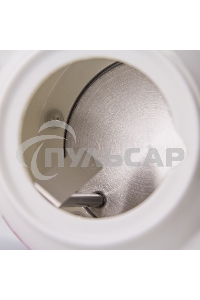 Чайник электрический Galaxy Line GL 0503, белый, керамический корпус, 1400 Вт, 1,4 л, индикатор работы, указатель максимального уровня воды