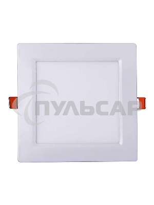 Светильник светодиодный ультратонкий встраив. PPL-S 9Вт 4000К IP40 WH 145мм квадрат Jazzway 5008267A