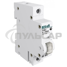 Лампа сигнальная на DIN-рейку 1p красн. SchE 18002DEK