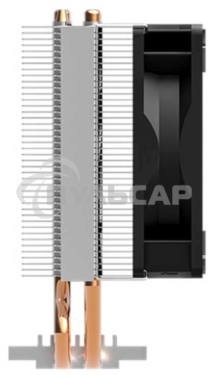 Кулер ZALMAN CNPS4X, 92мм FAN, 2 HEAT PIPES, 4-PIN PWM, 2000 RPM MAX, 28DBA, LONG LIFE BEARING, LGA775/115X, AM4/AM3+/AM3/FM2+/FM2
