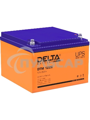 Батарея Delta DTM 1226 (12V, 26Ah)