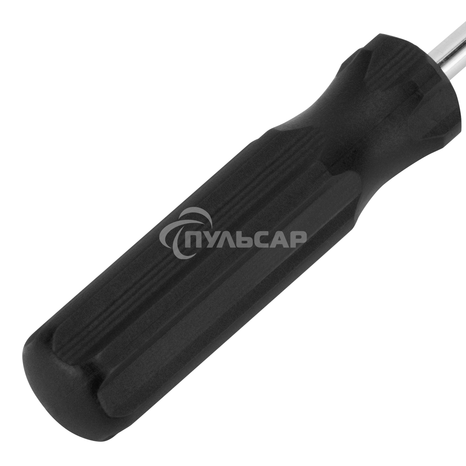 Отвертка PH2х100 мм, углеродистая сталь, черная пластиковая рукоятка Sparta