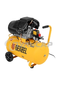 Компрессор воздушный прям. привод DCV1800/50, 1,8 кВт, 50 литров, 320 л/мин Denzel