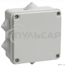Коробка распаячная ОП 100х100х50 IP55 KM41234 ИЭК UKO11-100-100-050-K41-55