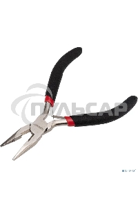 Тонкогубцы Rexant мини 120 мм никелированные, авторазжим, обливные рукоятки