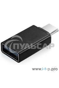 Переходник Cablexpert Переходник USB, USB Type-C/USB 2.0F, пакет (A-USB2-CMAF-01)