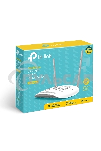 Сетевое оборудование TP-Link SOHO TD-W8961N(RU) 300 Мбит/с, 2T2R, ADSL2/ADSL+, Annex A, 4 порта 100 Мбит/с