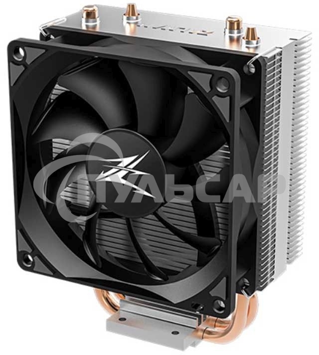 Кулер ZALMAN CNPS4X, 92мм FAN, 2 HEAT PIPES, 4-PIN PWM, 2000 RPM MAX, 28DBA, LONG LIFE BEARING, LGA775/115X, AM4/AM3+/AM3/FM2+/FM2