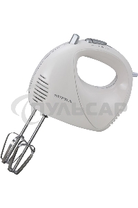 Миксер SUPRA MXS-527 500 Вт.Режим Турбо. 5 скоростей. Две насадки: для взбивания яиц и крема и для замеса тяжелого теста. белый.