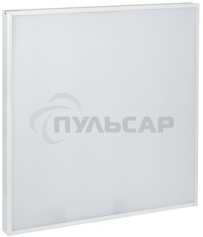 Светильник светодиодный ДВО Iek LDVO0-6575-40-4000-K01 6575 595х595х20мм 40Вт 4000К равномерная засветка опал аналог люм.свет. 4х18 накладных или в потолок Армстронг