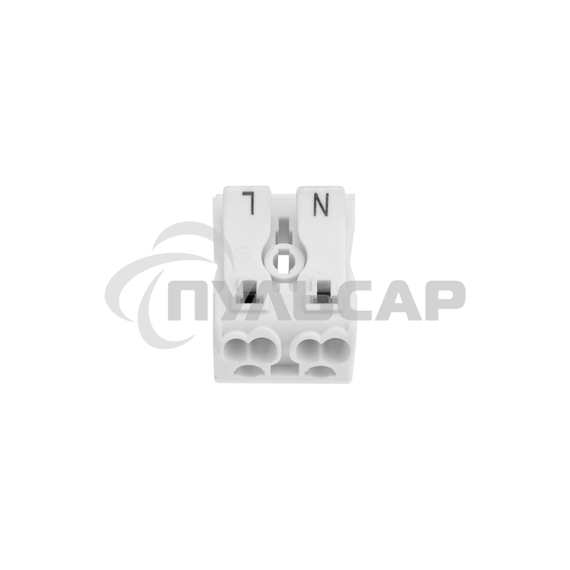 Клемма пружинная соединительная КСП 2-полюсная (100 шт./уп.) Rexant