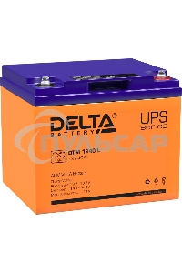 Батарея Delta DTM 1240 L (12V, 40Ah) с увеличенным сроком службы (10 лет)