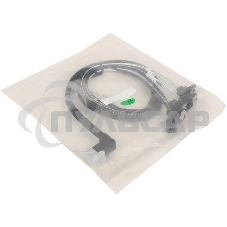 Кабель ACD-RA8643-RASATASB-08M, Internal SFF8643(угловой) -to- 4*SATA(угловой)+SB ( HDmSAS RightAngle -to- 4*SATA RightAngle +SideBand ) 75см (аналог 2279900-R) (6705171)