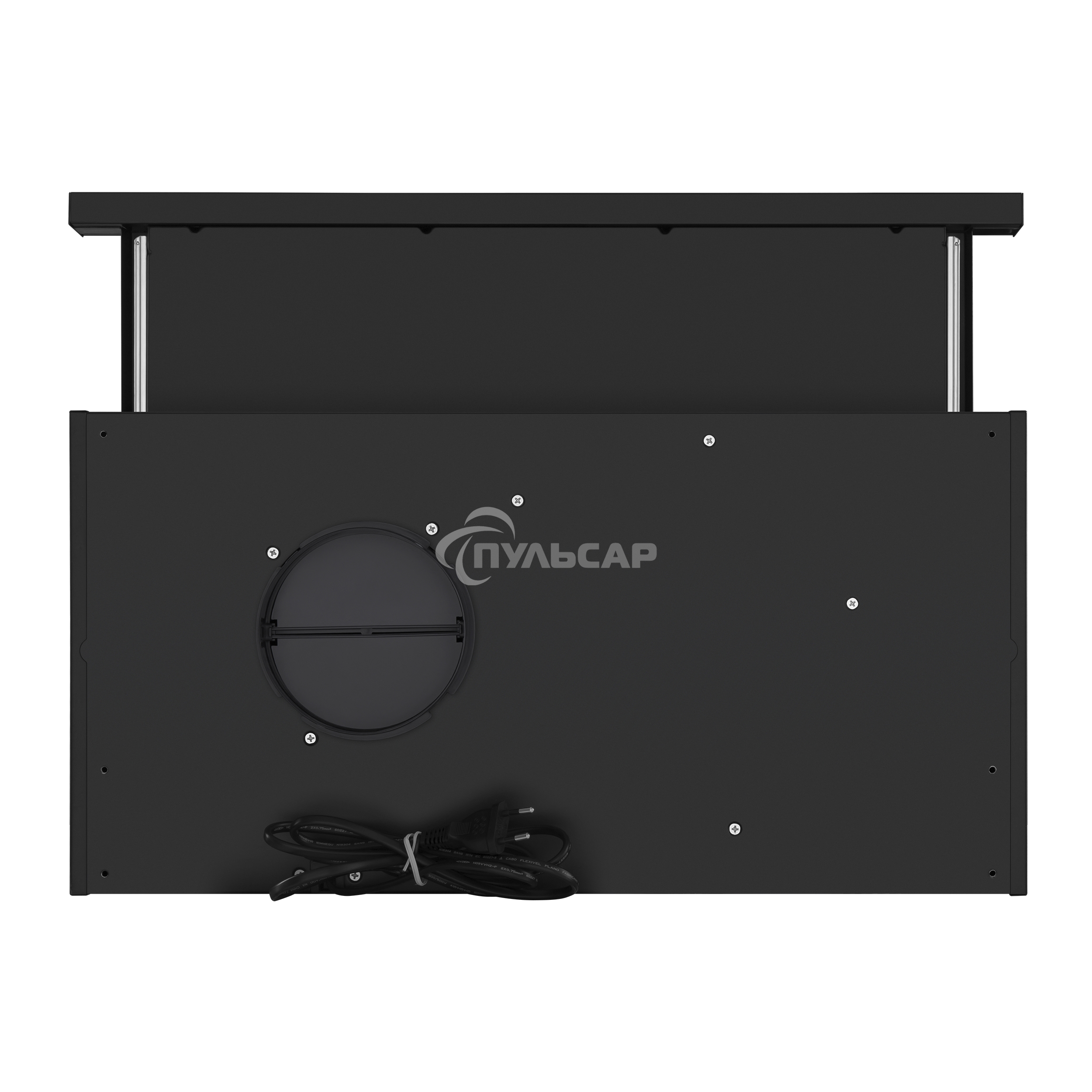 Вытяжка встраиваемая Maunfeld VS Light 50 черный, 50 см, 520 куб. м/ч, 56 дБ