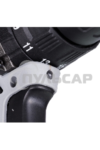 Дрель-шуруповерт ИНТЕРСКОЛ ДАУ-13/18ВК, Аккумуляторный, 18В, 2 АКБ, Ударный, Кейс