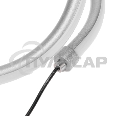 Светильник декоративный Spiral Uno, LED, 2Вт, 3000К, 5В, серебряный Rexant