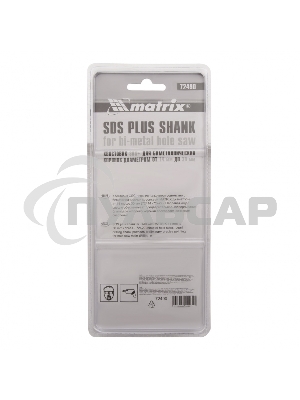 Хвостовик Matrix SDS PLUS для коронок BIMETAL до 30 мм