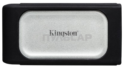 Внешний SSD Kingston SXS2000, 1TB, USB 3.2 Gen 2x2 Type-C, R/W 2000/2000, серебристый