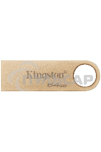 Флешка USB Kingston 64 Gb DataTraveler SE9 DTSE9G3/64 Gb USB 3.0 золотистый