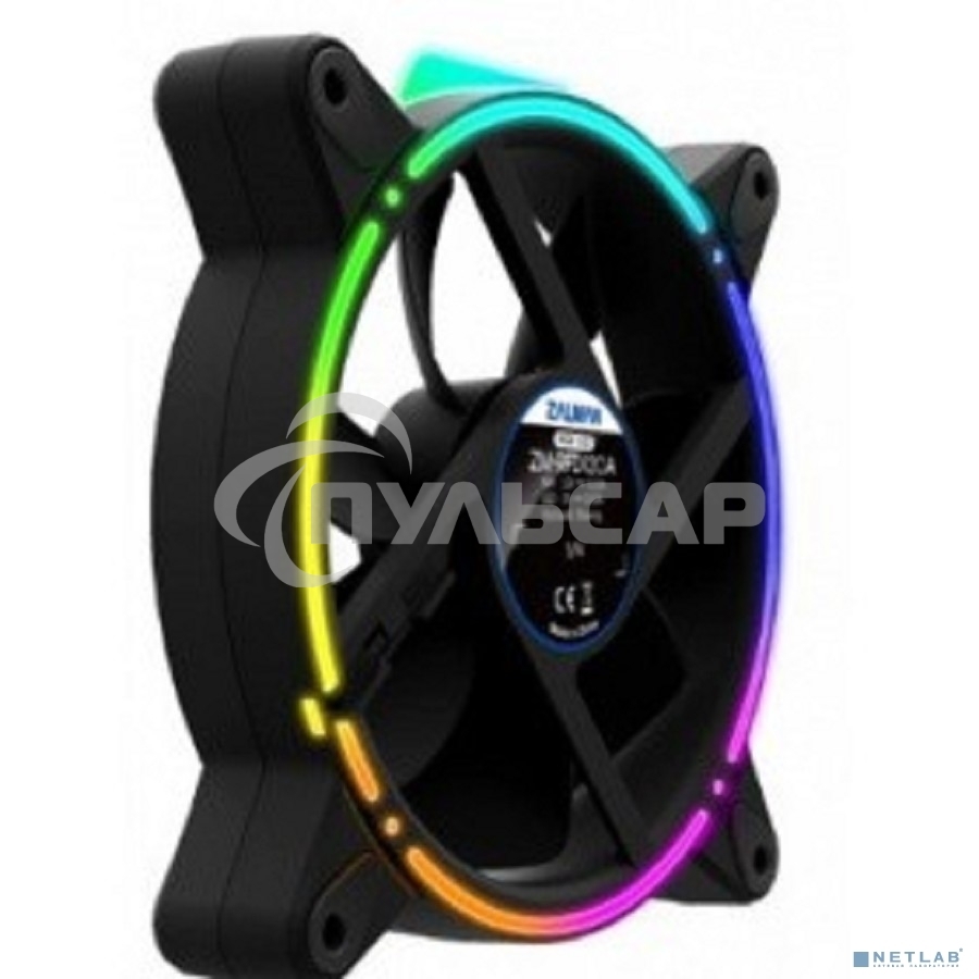 Вентилятор для корпуса Zalman ZM-RFD120A черный, 120 мм, 1500 об/мин, 25.6 дБ, 3 pin