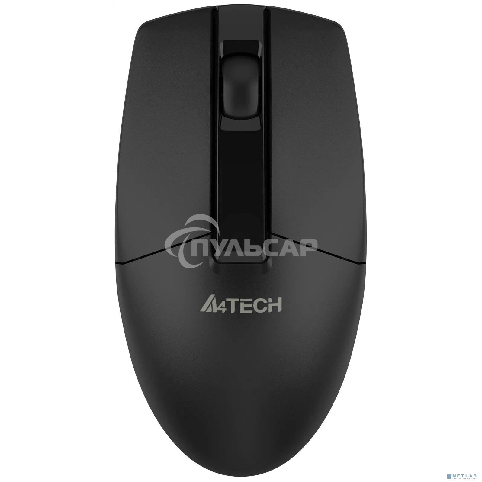 Мышь беспроводная A4Tech G3-330NS черный, 1200 dpi, радиоканал, USB, кнопки - 3